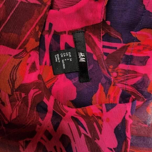 🌻3 for $18 H&M Floral Long Sleeve Dress - Picture 6 of 6